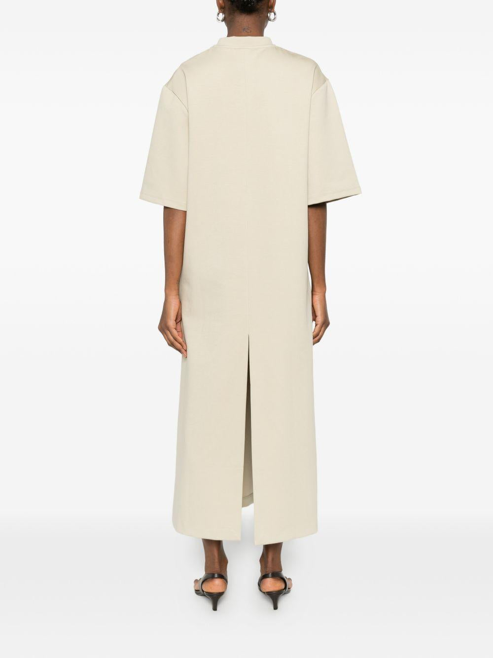 Abito t-shirt in beige WARDROBE.NYC - donna 