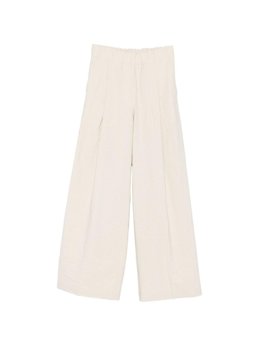 Pantaloni a gamba ampia  in beige Dries van noten - donna 