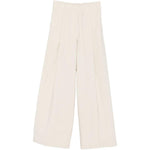 Pantaloni a gamba ampia  in beige Dries van noten - donna 