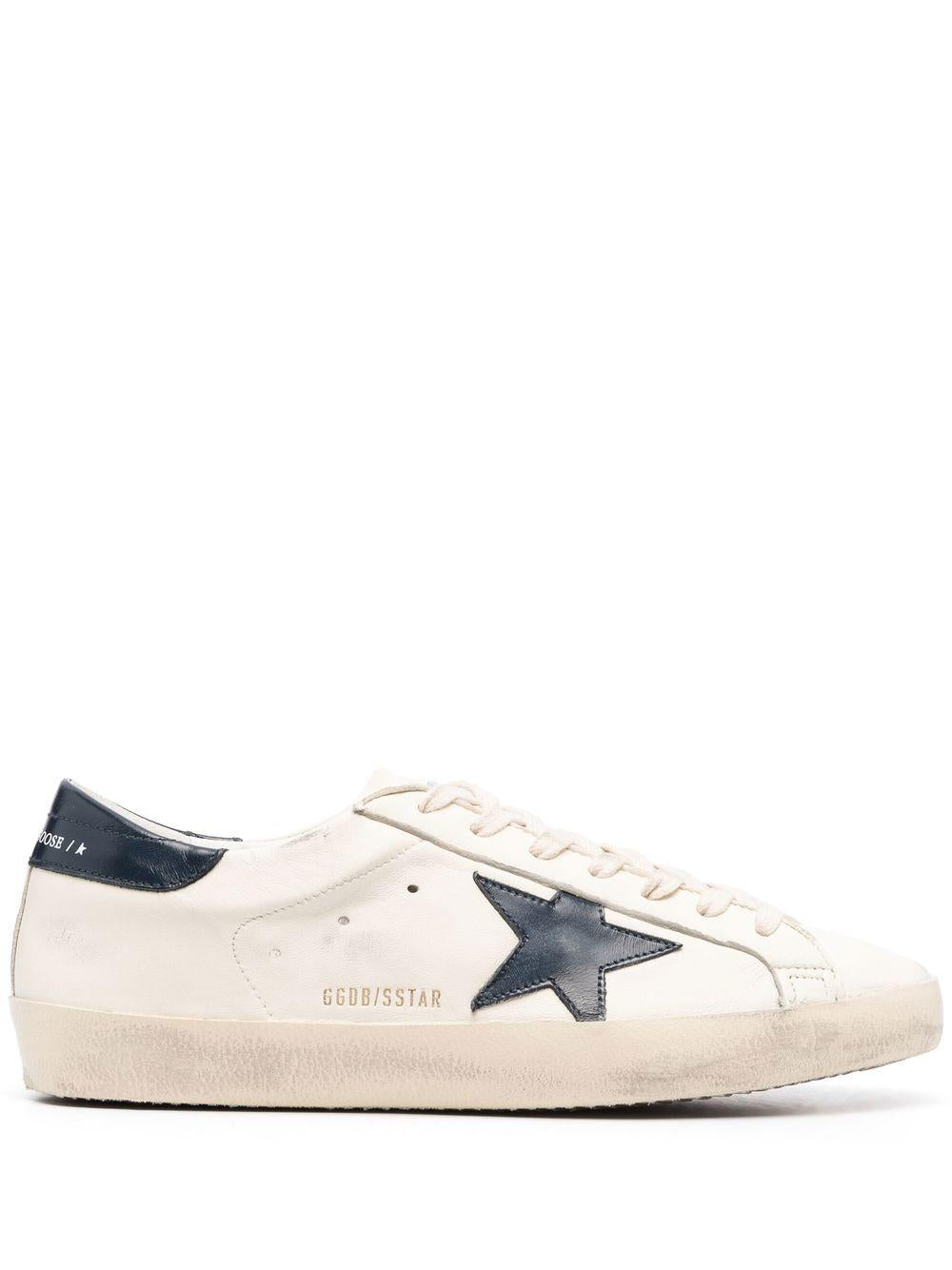 Sneakers super star in bianco Golden goose - uomo 