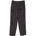 Pantaloni a righe con coulisse penny in blu Dries van noten - uomo 