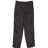 Pantaloni a righe con coulisse penny in blu Dries van noten - uomo 