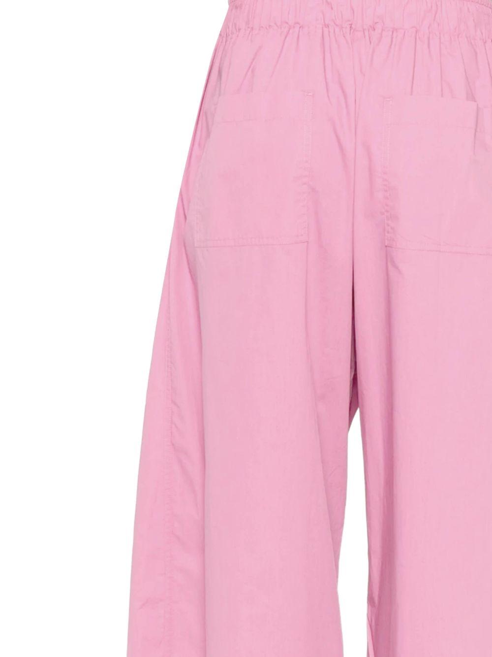 Pantaloni con vita elasticizzata in rosa The latest - donna 