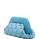 Clutch bios piccola IN AZZURRO themoirè - donna 