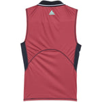 Canotta con stampa logo in borgogna Martine rose - unisex 