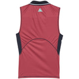 Canotta con stampa logo in borgogna Martine rose - unisex 