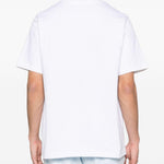 T-shirt a maniche corte con stampa grafica in bainco Casablanca - uomo 