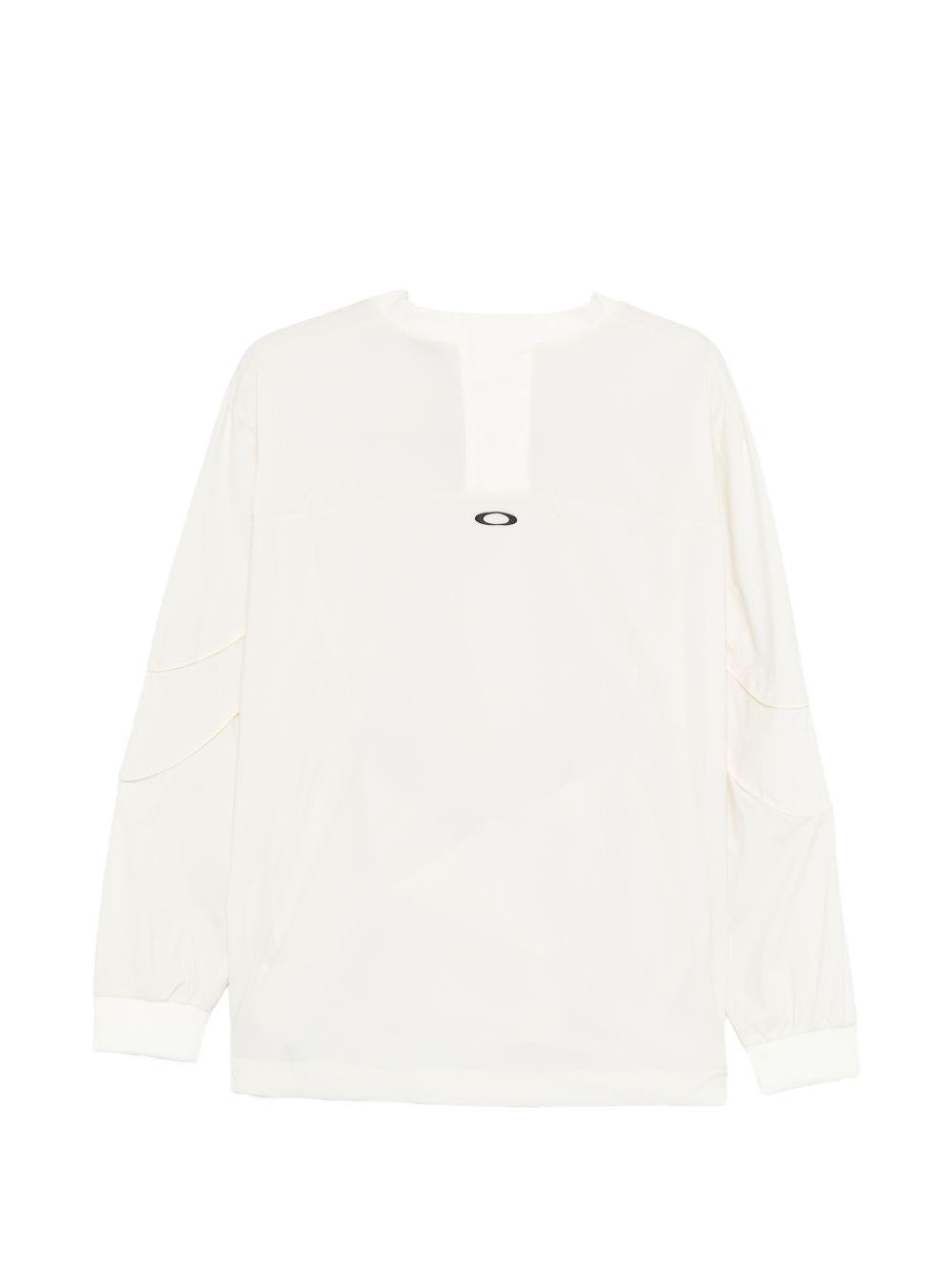 T-shirt girocollo in bianco Oakley - uomo 
