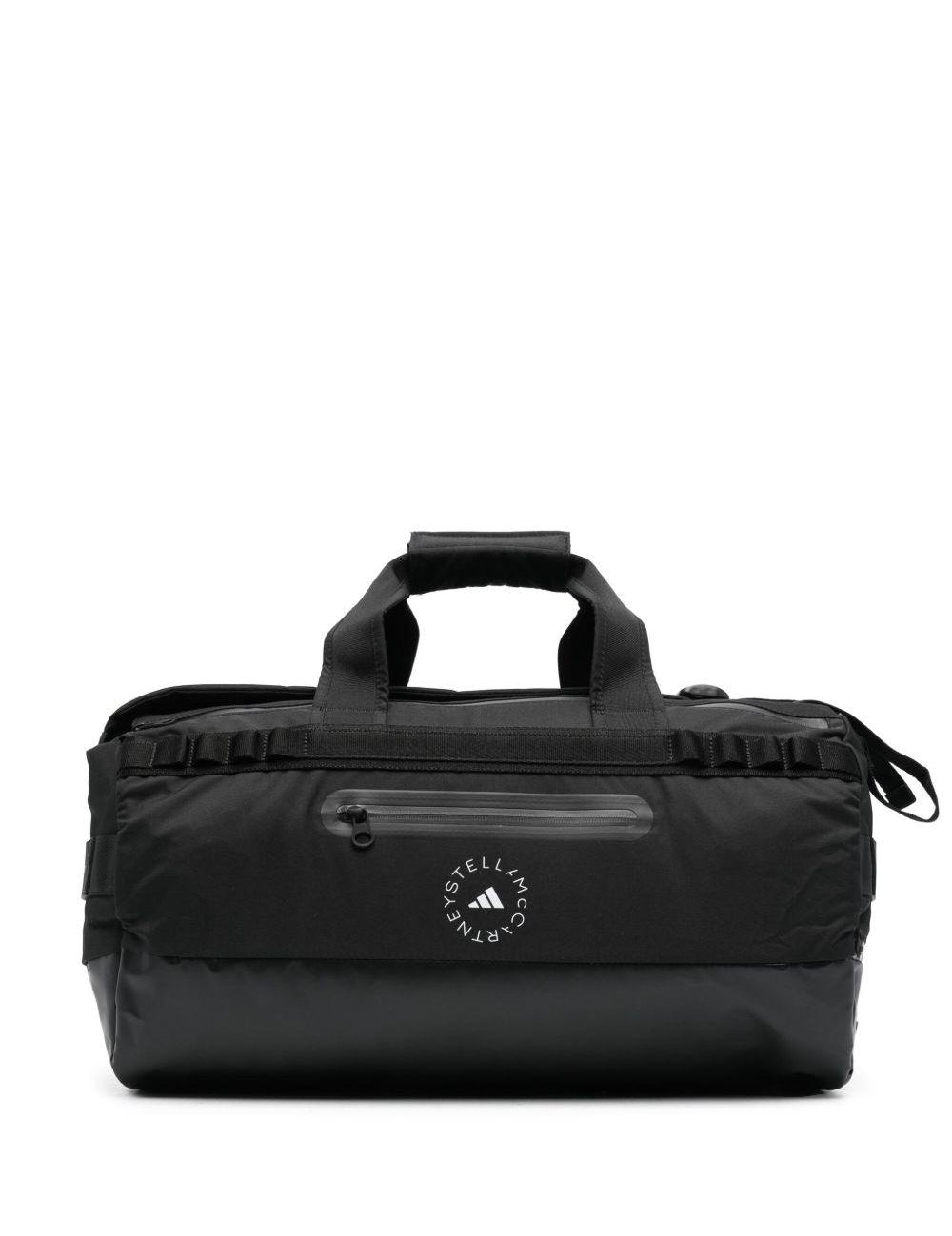 Borsa con stampa logo in nero Adidas by stella mc cartney - donna 