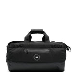Borsa con stampa logo in nero Adidas by stella mc cartney - donna 