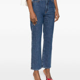 Jeans abbigail in blu Khaite - donna 