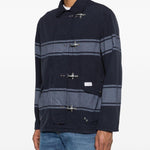 Giacca 4 Ganci a righe in blu Fay - uomo 