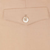 Pantaloni plissé in beige Brunello cucinelli - donna 