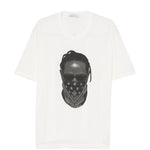 T-shirt con stampa in bianco Ih nom uh nit - uomo 