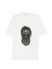 T-shirt con stampa in bianco Ih nom uh nit - uomo