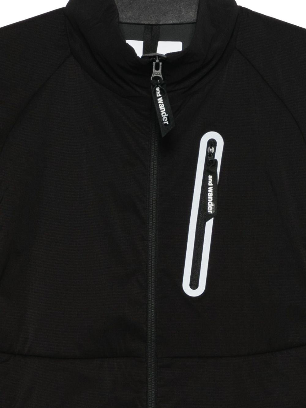 Gilet imbottito alpha in nero And wander - uomo 