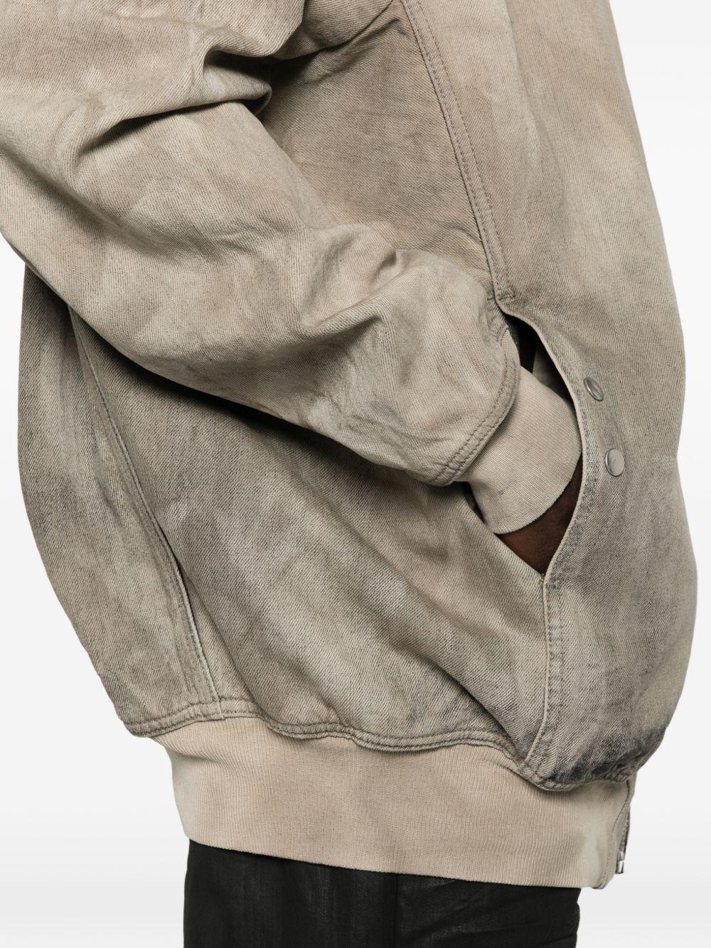 Bomber Jumbo Flight in grigio Rick owens drkshdw - uomo 