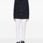 Pantaloni con coulisse e pieghe Wimbledons in bianco Briglia 1949 - uomo 