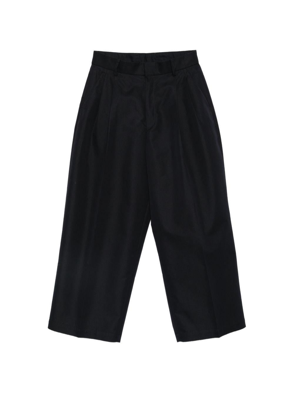 Pantaloni con pieghe in blu Kolor - uomo 
