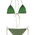 Bikini due pezzi Lumière in verde Oséree - donna 