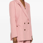 Blazer doppiopetto in rosa Blazé milano - donna 