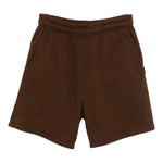 Shorts con vita elasticata in marrone Entire studios - unisex 