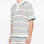 Polo a righe  in bianco Casablanca - uomo 