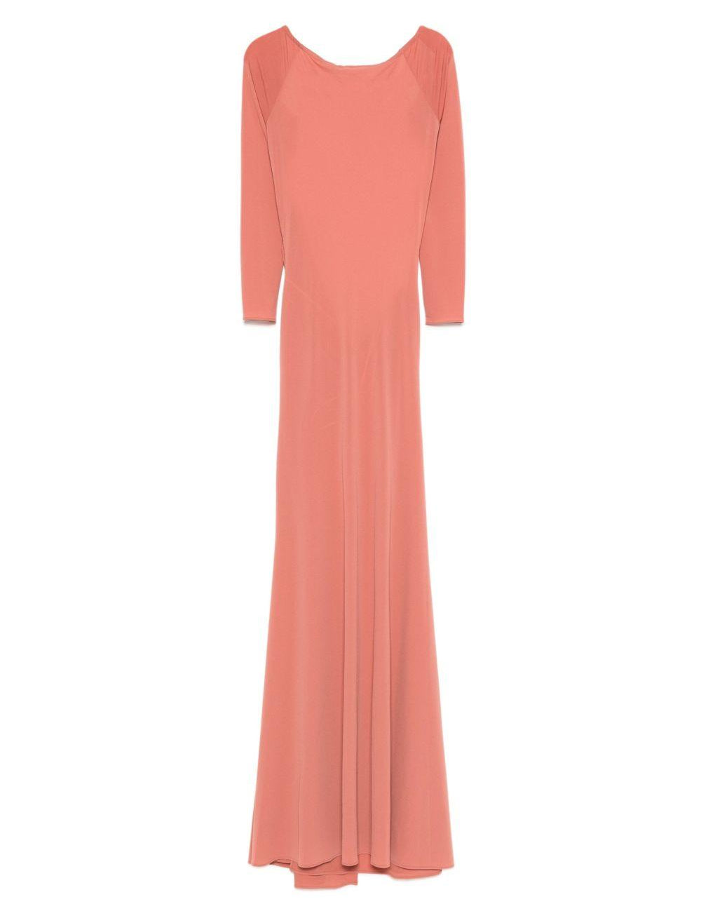 Abito maxi con schiena scoperta in rosa Alex perry - donna 