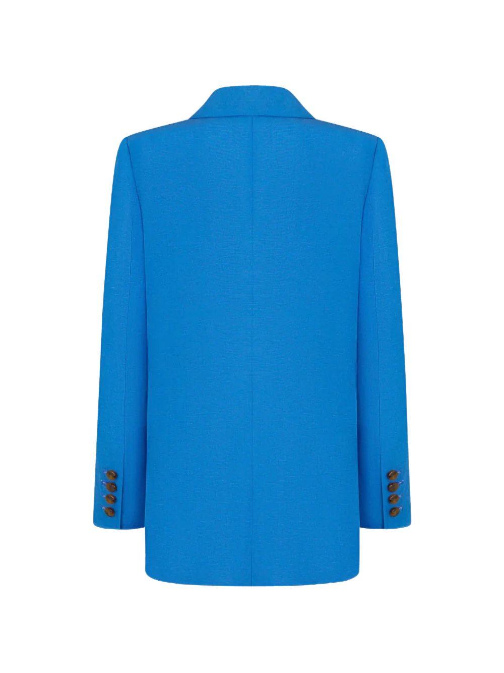 Blazer doppiopetto flica in blu Blazé milano - donna 