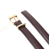 Cintura con fibbia manhattan in marrone Khaite - donna 