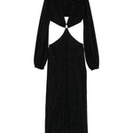 Abito con dettagli cut-out lumiere in nero Oséree - donna 