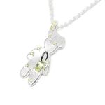 Collana con ciondolo a forma di orso in argento Yvmin - donna 