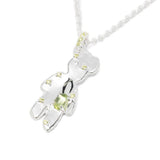 Collana con ciondolo a forma di orso in argento Yvmin - donna 
