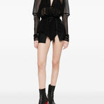 Giacca combo metro in nero Rick Owens - donna 