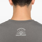 T-shirt a maniche lunghe in grigio Yohji yamamoto - uomo 
