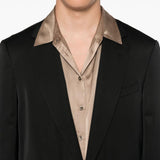 Giacca monopetto bram in nero Dries Van Noten - uomo 