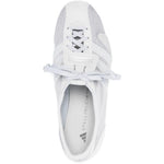 Sneakers con lacci metallizzati in grigio Adidas by stella mc cartney - donna 