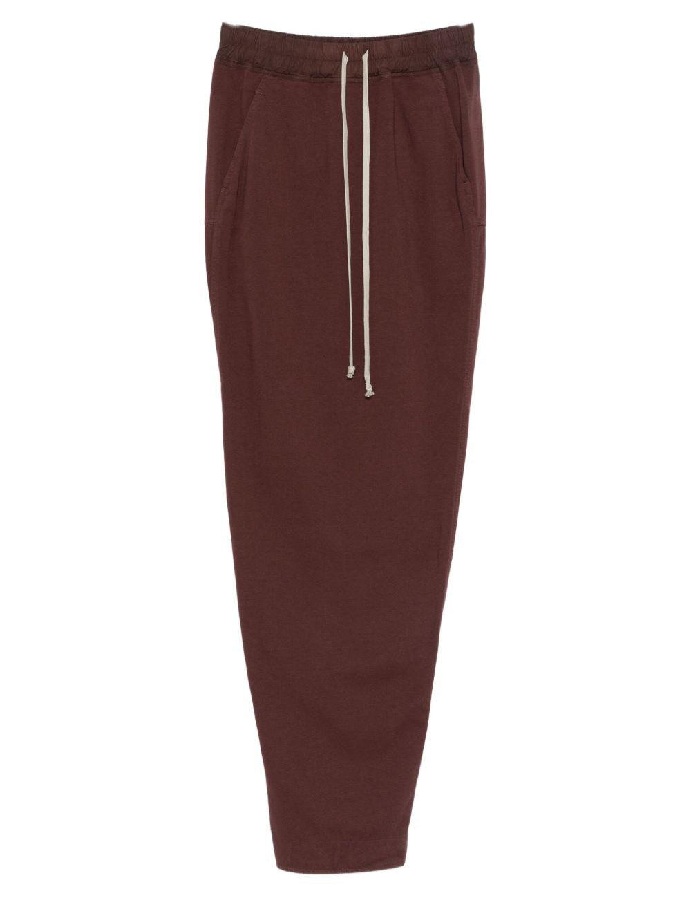Gonna a matita con coulisse in marrone Rick owens drkshdw - donna 