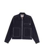 Giacca-camicia Bay con zip in blu Carrer - uomo 