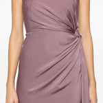 Abito senza spalline in malva Alex perry - donna 