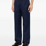 Pantaloni con tasche con coulisse in blu Drole de monsieur - uomo 