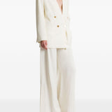 Blazer doppiopetto in avorio Alberta Ferretti - donna 