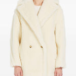 Cappotto corto Teddy Bear olga in bianco Maxmara - donna 