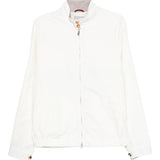 Giacca con zip antivento in bianco Brunello cucinelli - uomo 