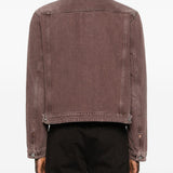 Giacca Origin con bottoni in denim in marrone Our Legacy - UOMO 