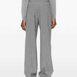 Pantaloni 140 in grigio jil sander - donna 