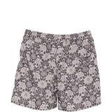 Pantaloncini da bagno con coulisse stampati in nero Eleventy - uomo 
