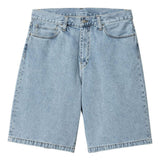 Bermuda in denim landon in blu carhartt wip - uomo 