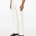 Pantaloni paluk in bianco lardini - uomo 