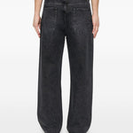 Jeans dritti a cinque tasche in grigio Our legacy - uomo 